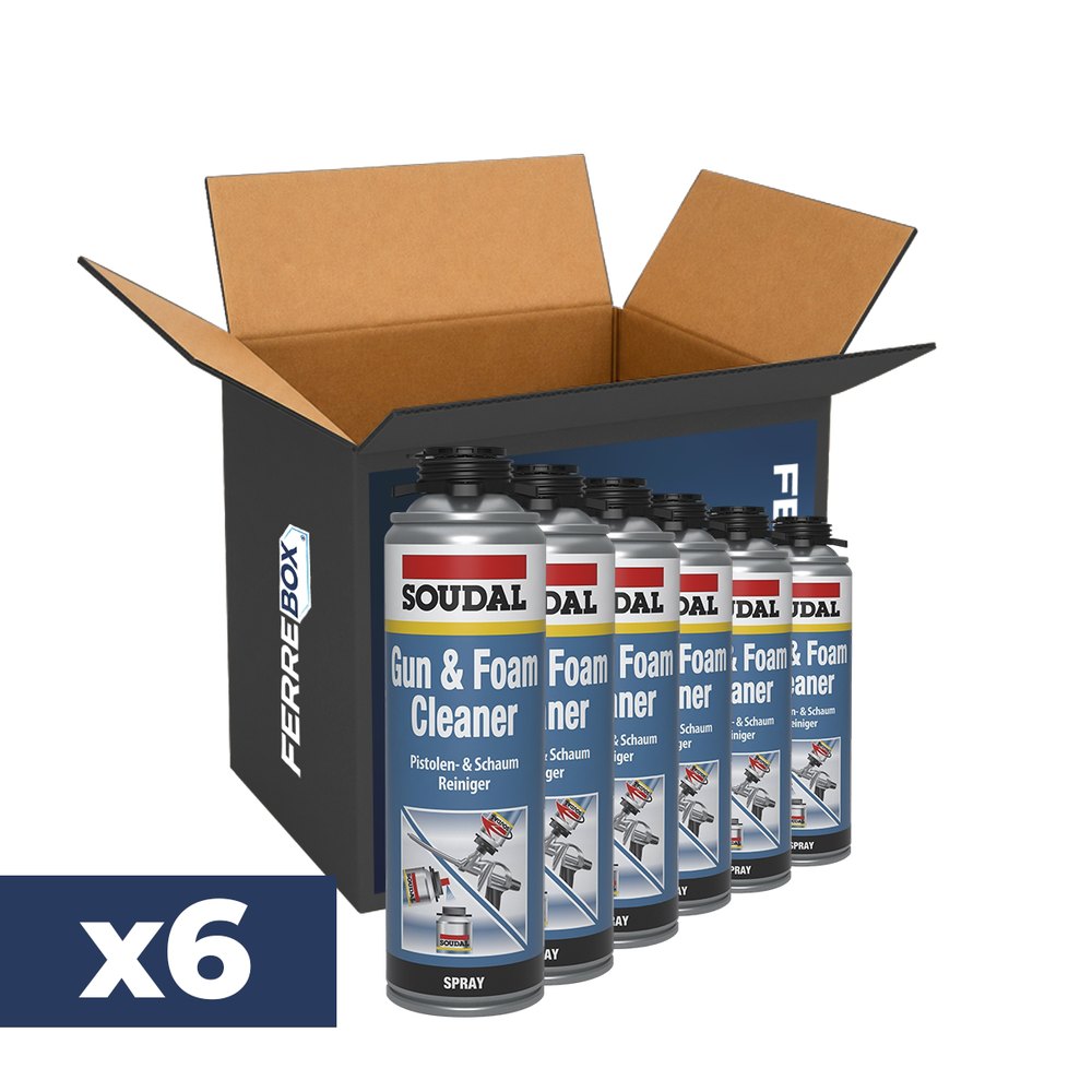 Sellador de silicona Soudal 280 ml - 24 unidades